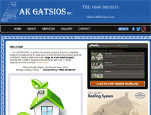 Tablet Screenshot of akgatsios.com